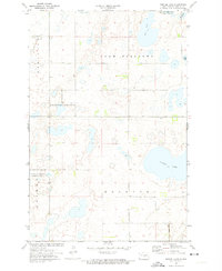 preview thumbnail of historical topo map of Kidder County, ND in 1972