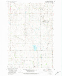 Download a high-resolution, GPS-compatible USGS topo map for La Moure SW, ND (1983 edition)