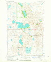 Download a high-resolution, GPS-compatible USGS topo map for Lake Coe, ND (1962 edition)