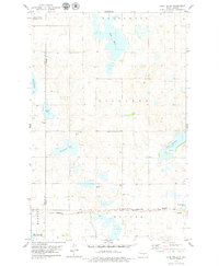 preview thumbnail of historical topo map of Kidder County, ND in 1979