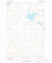 Download a high-resolution, GPS-compatible USGS topo map for Lake Ilo, ND (1978 edition)