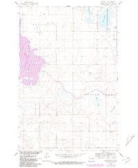 Download a high-resolution, GPS-compatible USGS topo map for Lake Nettie, ND (1981 edition)