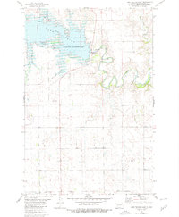 Download a high-resolution, GPS-compatible USGS topo map for Lake Tschida East, ND (1980 edition)