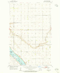 Download a high-resolution, GPS-compatible USGS topo map for Landa SE, ND (1955 edition)