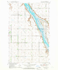 Download a high-resolution, GPS-compatible USGS topo map for Landa SW, ND (1966 edition)