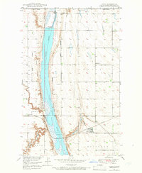 Download a high-resolution, GPS-compatible USGS topo map for Landa, ND (1966 edition)