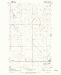 Download a high-resolution, GPS-compatible USGS topo map for Langdon West, ND (1972 edition)