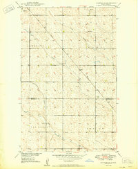 Download a high-resolution, GPS-compatible USGS topo map for Lansford SE, ND (1949 edition)