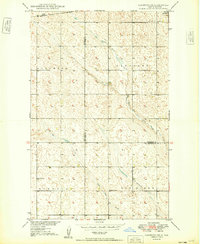 Download a high-resolution, GPS-compatible USGS topo map for Lansford SW, ND (1949 edition)