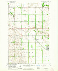 Download a high-resolution, GPS-compatible USGS topo map for Larimore West, ND (1964 edition)