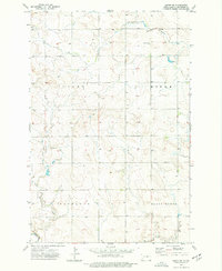 Download a high-resolution, GPS-compatible USGS topo map for Lefor SW, ND (1977 edition)