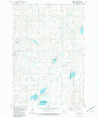 Download a high-resolution, GPS-compatible USGS topo map for Lehr NW, ND (1983 edition)