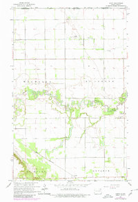 Download a high-resolution, GPS-compatible USGS topo map for Leroy, ND (1980 edition)