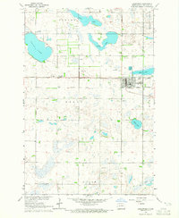 Download a high-resolution, GPS-compatible USGS topo map for Lidgerwood, ND (1965 edition)