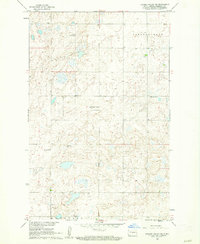Download a high-resolution, GPS-compatible USGS topo map for Lincoln Valley SW, ND (1962 edition)