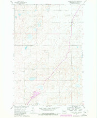 preview thumbnail of historical topo map of Sheridan County, ND in 1960