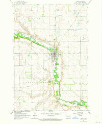 Download a high-resolution, GPS-compatible USGS topo map for Lisbon, ND (1964 edition)