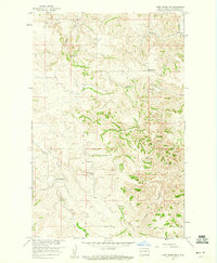 Download a high-resolution, GPS-compatible USGS topo map for Lone Butte NW, ND (1960 edition)