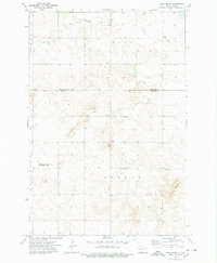 Download a high-resolution, GPS-compatible USGS topo map for Long Butte, ND (1978 edition)