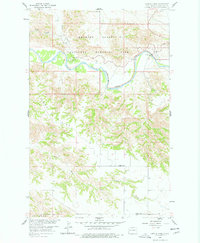 Download a high-resolution, GPS-compatible USGS topo map for Long X Divide, ND (1978 edition)