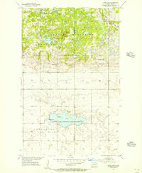 Download a high-resolution, GPS-compatible USGS topo map for Lords Lake, ND (1956 edition)