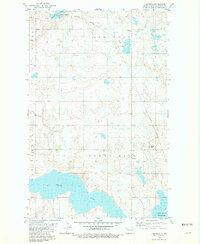 Download a high-resolution, GPS-compatible USGS topo map for Lostwood, ND (1981 edition)