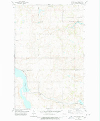preview thumbnail of historical topo map of Burke County, ND in 1978