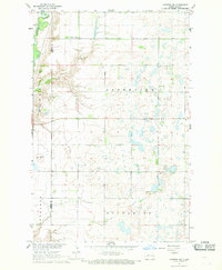 preview thumbnail of historical topo map of Steele County, ND in 1967