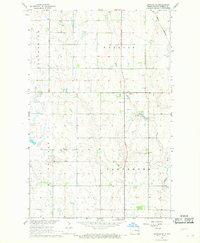preview thumbnail of historical topo map of Steele County, ND in 1967