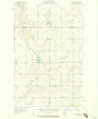 Download a high-resolution, GPS-compatible USGS topo map for Makoti SW, ND (1956 edition)