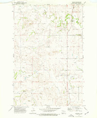 Download a high-resolution, GPS-compatible USGS topo map for Manning, ND (1977 edition)
