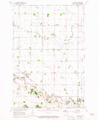 Download a high-resolution, GPS-compatible USGS topo map for Mantador, ND (1965 edition)