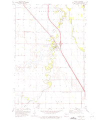 Download a high-resolution, GPS-compatible USGS topo map for Manvel, ND (1975 edition)