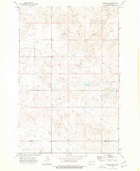 Download a high-resolution, GPS-compatible USGS topo map for Marshall SE, ND (1977 edition)