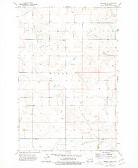 Download a high-resolution, GPS-compatible USGS topo map for Marshall SW, ND (1977 edition)