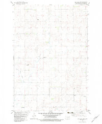 Download a high-resolution, GPS-compatible USGS topo map for May Lake NW, ND (1983 edition)