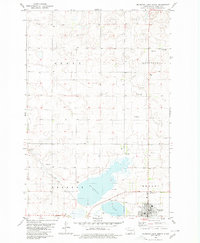 preview thumbnail of historical topo map of Logan County, ND in 1980