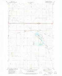 Download a high-resolution, GPS-compatible USGS topo map for McKenzie, ND (1977 edition)