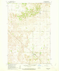 Download a high-resolution, GPS-compatible USGS topo map for McLeod, ND (1964 edition)