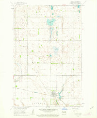 preview thumbnail of historical topo map of McVille, ND in 1961