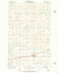 Download a high-resolution, GPS-compatible USGS topo map for Medina, ND (1956 edition)