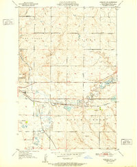 1951 Map of Menoken SW