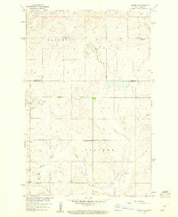 Download a high-resolution, GPS-compatible USGS topo map for Mercer SE, ND (1960 edition)