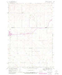 Download a high-resolution, GPS-compatible USGS topo map for Mercer SE, ND (1980 edition)