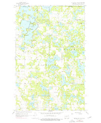 Download a high-resolution, GPS-compatible USGS topo map for Metigoshe Lake, ND (1976 edition)