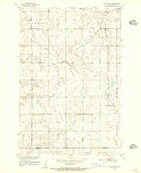 preview thumbnail of historical topo map of Stutsman County, ND in 1953