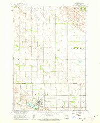 Download a high-resolution, GPS-compatible USGS topo map for Milnor, ND (1962 edition)