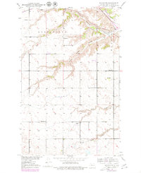 preview thumbnail of historical topo map of Ward County, ND in 1948