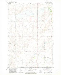 Download a high-resolution, GPS-compatible USGS topo map for Moffit SE, ND (1973 edition)