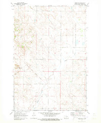 Download a high-resolution, GPS-compatible USGS topo map for Moffit SW, ND (1973 edition)